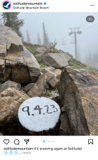 Utah Celebrates First Snowfall of The Season
