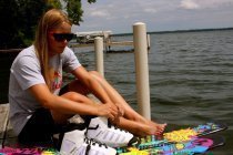 Pro skier Grete Eliassen on Stereo Skis 