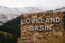 Snow Falls on Loveland Ski Area!
