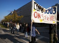 On-line TV, protests.....