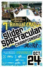 Slider Spectacular presented by Stereo Wakeski Co 