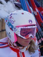 Anne Sophie Barthet the Blond Cannonball from France Rockin the Shreds 