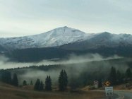 Snow over Vail pass 