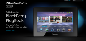 Blackberry Playbook: A Confusing Message 