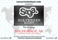 Saga Scavenger Hunt- Anchorage, AK 