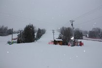 It's SNOWING at the BRIM!!! 