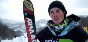 Winter Dew Tour 2012: Killington ? Gus Kenworthy course check 