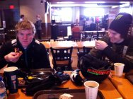 Daily grind in the Shred?n Breakfast crib 