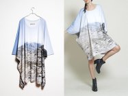 Wearable Landscape Photographs as Summer Fashion 