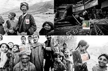 Portraits of Afghan Villagers with Polaroid Pictures of Themselves 