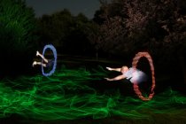 Awesome Single Exposure ?Portal? Light Painting Picture 