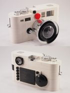 White Leica M8 Faithfully Recreated Using LEGO Pieces 