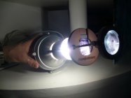 Make a DIY Slide Projector Using an IKEA Lamp 