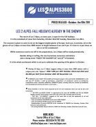 Les 2 Alpes: Fall Holidays Already In The Snow!