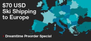 Dreamtime European Shipping Special 