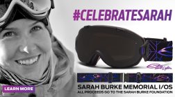 Sarah Burke Memorial Goggle