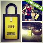 Leave your keys and cards behind, because fanny packs aren’t cool. 