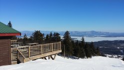 The world in white and blue.