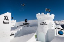 Lisa Zimmerman wins Big Air contest at Suzuki Nine Queens 2015