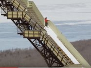 Sammy Carlson Sets New World Record - Spins off 24 Story Ski Jump