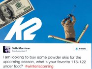 What the hell is going on at K2? Seth Morrison cut from the team.