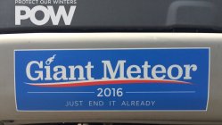 Trump Appoints Giant Meteor Secretary of Weather