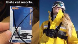 Whoops! Ahmet Dadali got his pass pulled at Breck