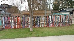 Rest in Peace Legendary South Calgary Ski Fence