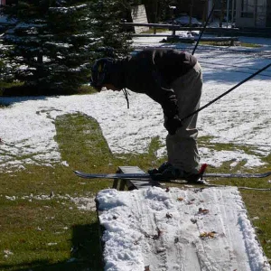 Small jib nose slide