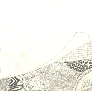 graphite on paper