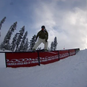 Down rail at Whisler