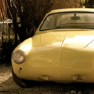 Yellow car