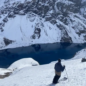 Lake Run Portillo Chile