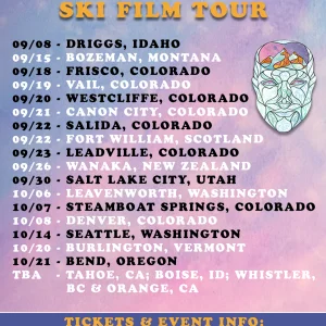 Suicide Prevention Ski Film Tour
