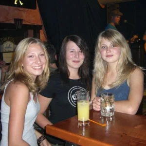 At the famous emas pub ;)