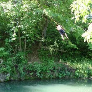 Rope swing