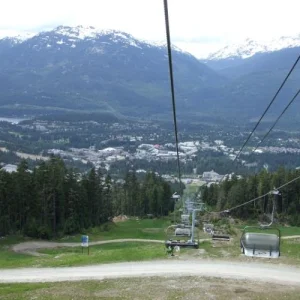 Whistler village/mountains