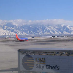 Arriving to salt lake, just crazy view of whats going to come
