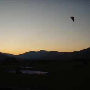 Sunset Flight at Beaver Mountain