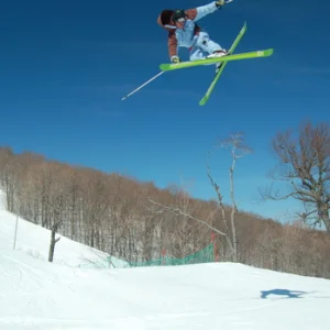 Grabbing with the upper half.