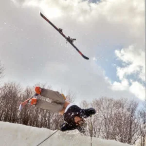 Flair Attempt in the 1/2 Pipe