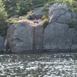 Cliff jump
