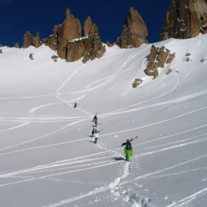 Hiking into paridise