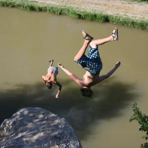 Cliff jumping cork 720 & misty flip