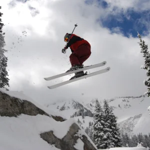 Early season cliff hucks