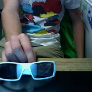 Alternate view of said gascans