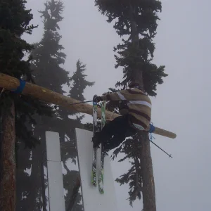 Drunk log stall sesh