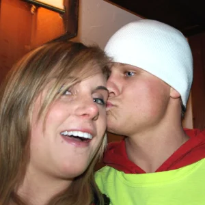 Mike and i looking ridiculous