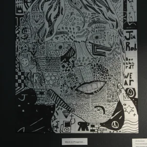 Portrait I drew of a friend