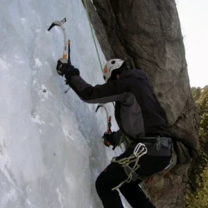 Ice Climbing in Boulder Canyon 1/26/08